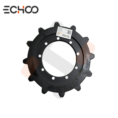 محرك العجلات الدوارة حفرة هيتاشي EX55 ECHOO TECH ملحقات هيكل