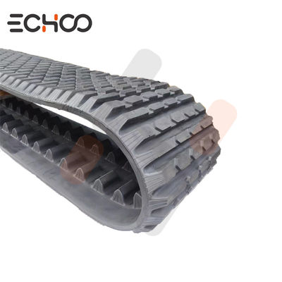 مسار مطاطي ZX35U-5 لأجزاء معدات تحت الهيكل