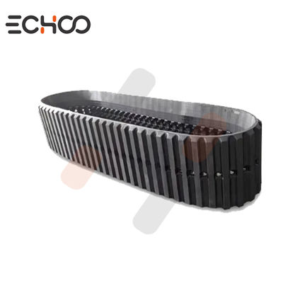 الجنزير المطاطي C50R C50R-1 C50R-2 مكونات الهيكل السفلي للعربة القلابة المجنزرة